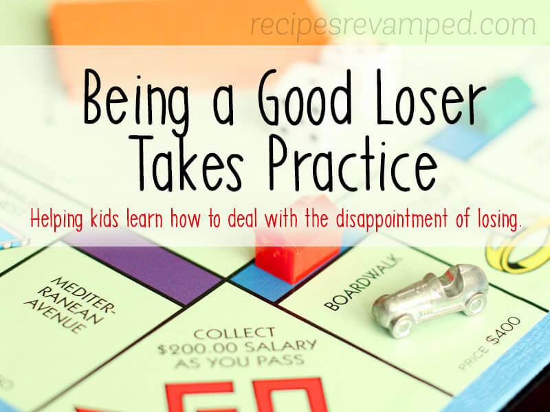 Being a Good Loser Takes Practice Recipe - Recipes Revamped
