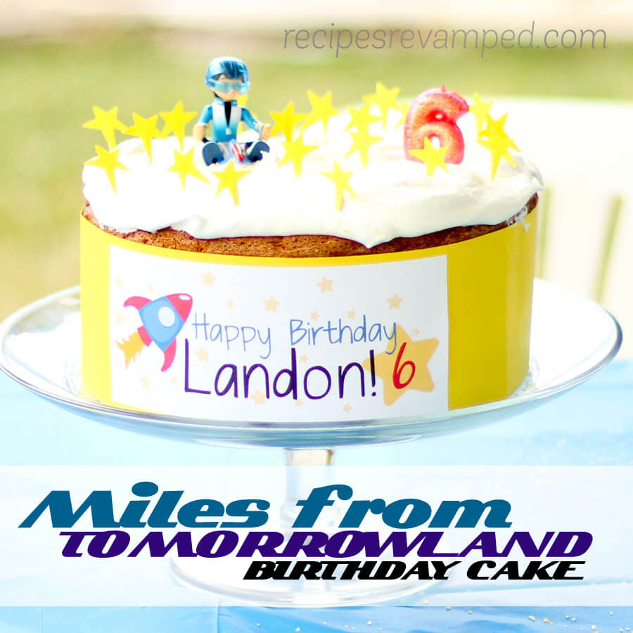 Miles From Tomorrowland Birthday Cake Recipe - Recipes Revamped