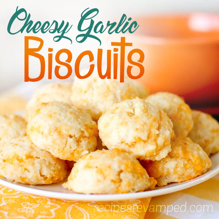 Cheesy Garlic Biscuits Recipe - Recipes Revamped