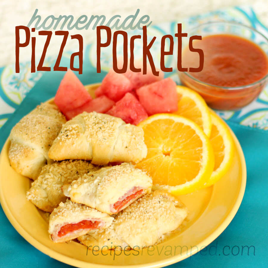 Homemade Pizza Pockets Recipe - Recipes Revamped
