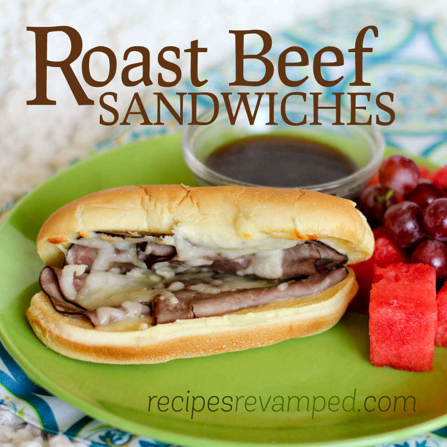 Roast Beef Sandwiches Recipe - Recipes Revamped