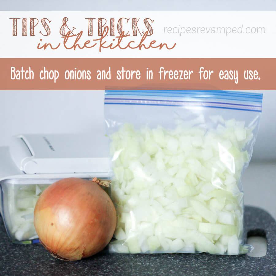 Batch Chop Onions Recipe - Recipes Revamped