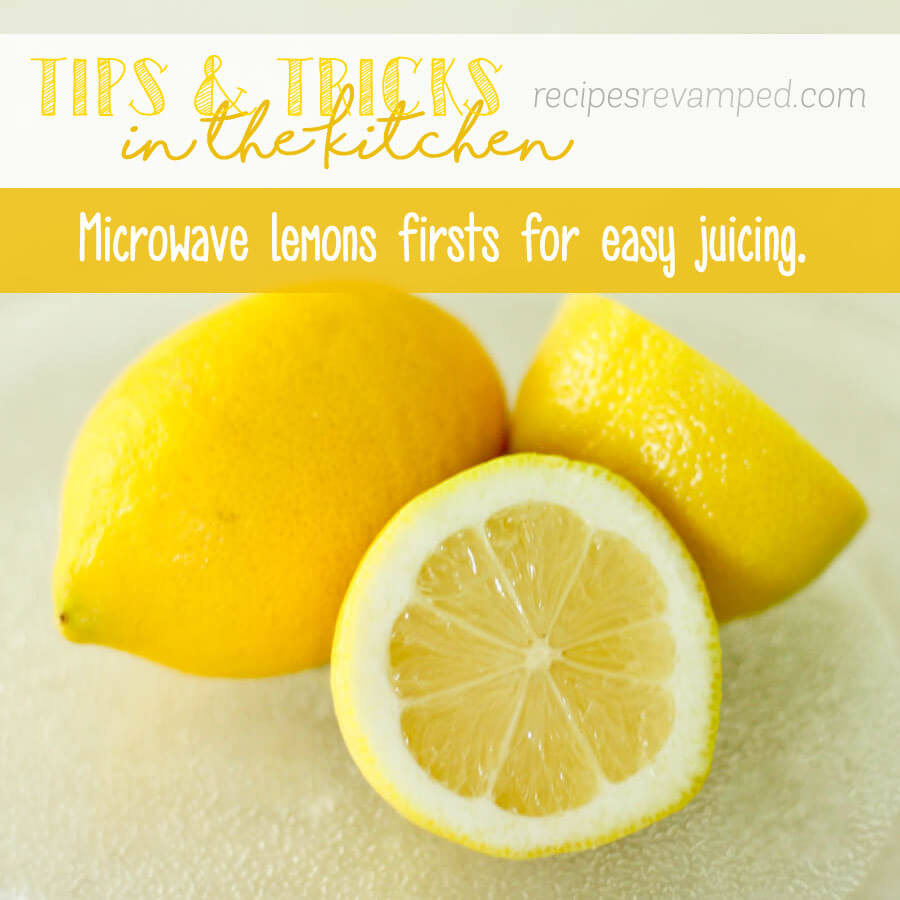 Warm Lemon before Juicing Recipe - Recipes Revamped