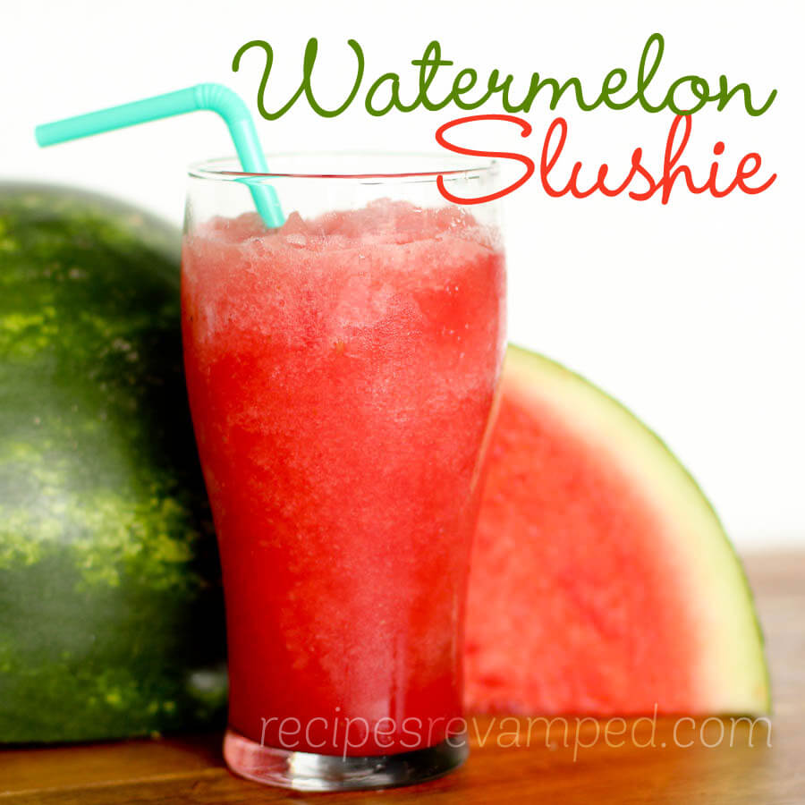 Watermelon Slushie Recipe - Recipes Revamped